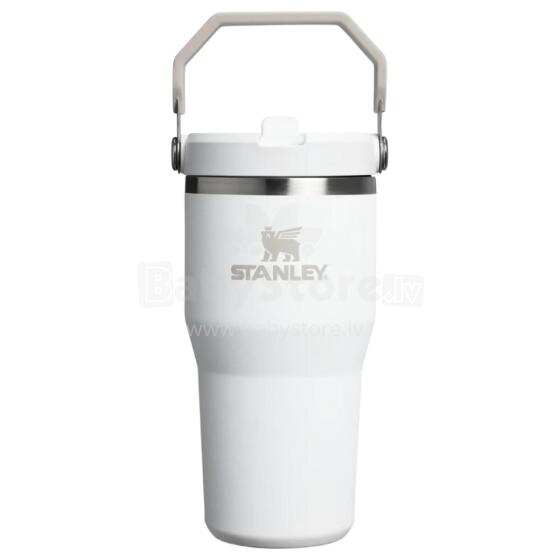Термокружка с трубочкой The IceFlow Flip Straw 2.0 Tumbler 0.6L белая