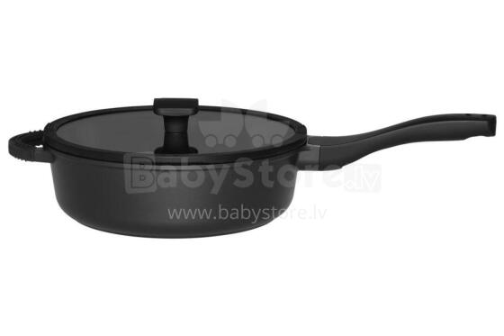 Maku Foodie sautepan ar stikla vāku 28 cm 4,6 L
