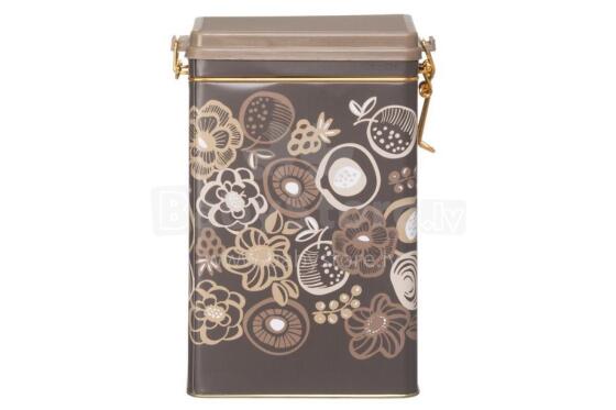 Maku Sarka Coffee storage tin brown