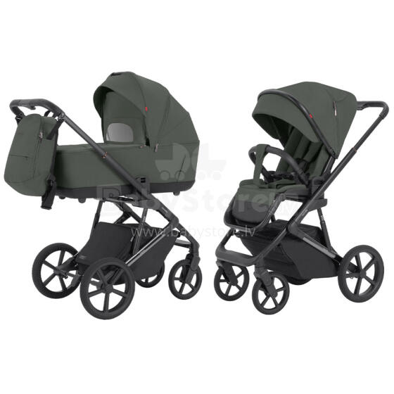 Детская коляска 2в1 CARRELLO Sigma CRL-6523 Листовой зеленый