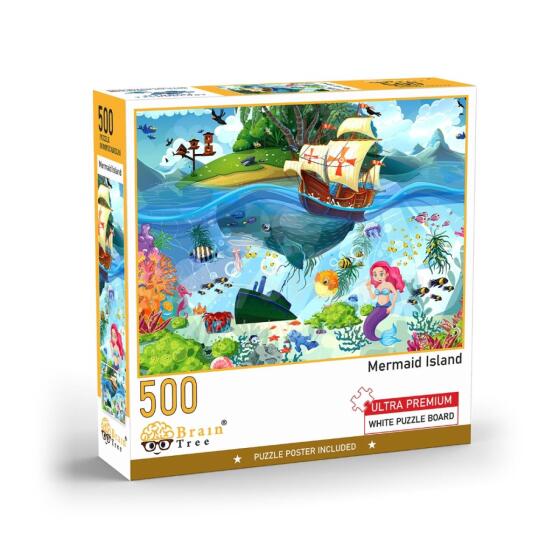 Brain Tree Puzzle, Nārina Island, 500 pieces