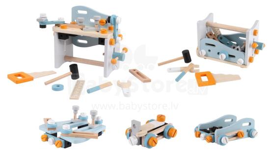 Būvniecības komplekts 52 gabali ECOTOYS