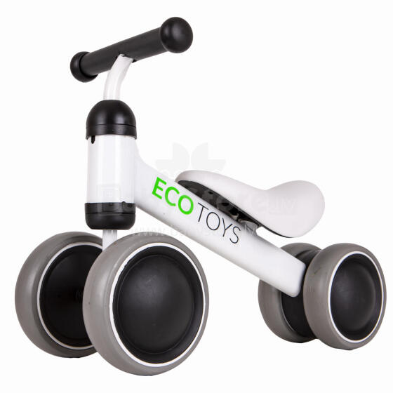 Балансировочный велосипед Mini для детей белый ECOTOYS