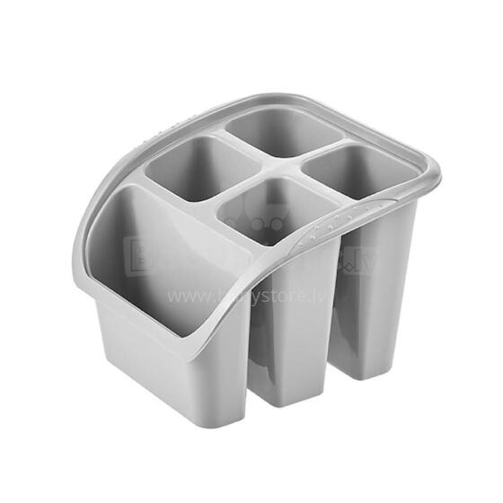 Cutlery dryer Pino 16x16x12cm gray