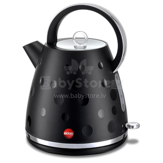 ELDOM C245 cordless electric kettle, black, 1.7 L