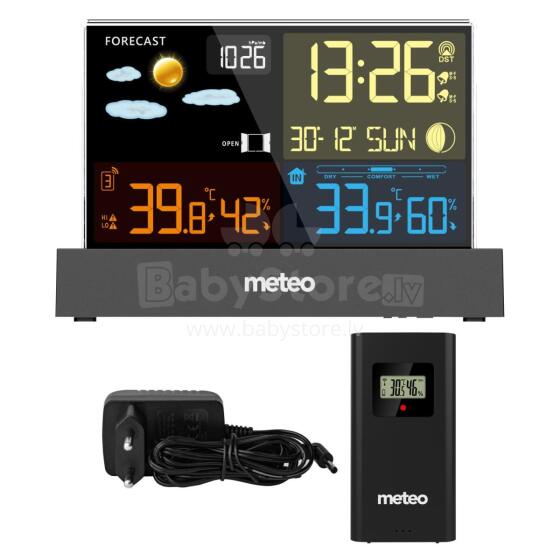 METEO SP110C laika stacija ar DCF, melna