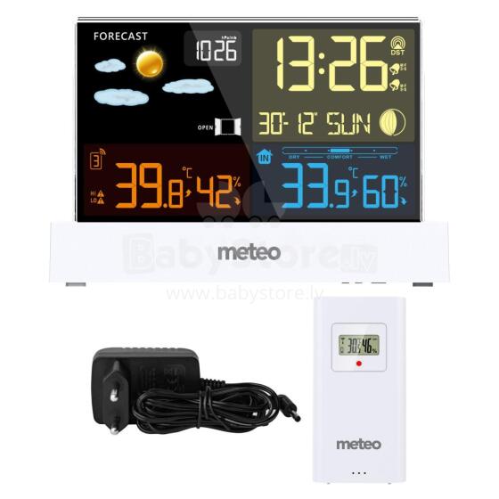 METEO SP110B laikapstākļu stacija ar DCF, balta