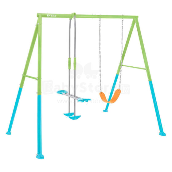 Divvietīgā dārza šūpoles komplekts bērniem Glider INTEX 44120
