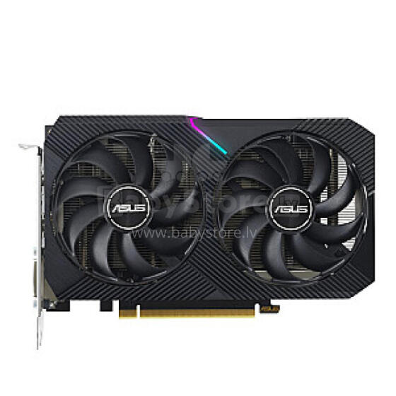ASUS Dual-RTX3050-O8G-V2 NVIDIA GeForce RTX3050 8 ГБ GDDR6