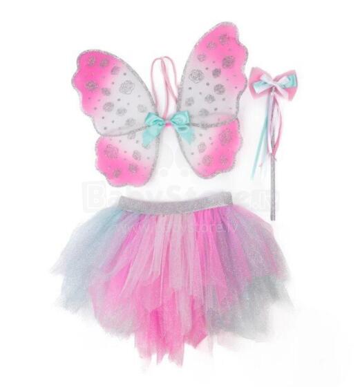 Think Mint Pink Skirt, Wings and Wand