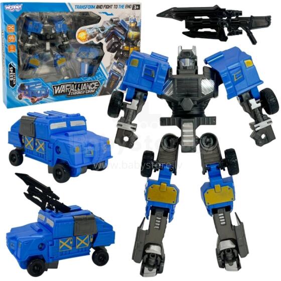 WOOPIE Transformējošais robots 2in1 kaujas transports