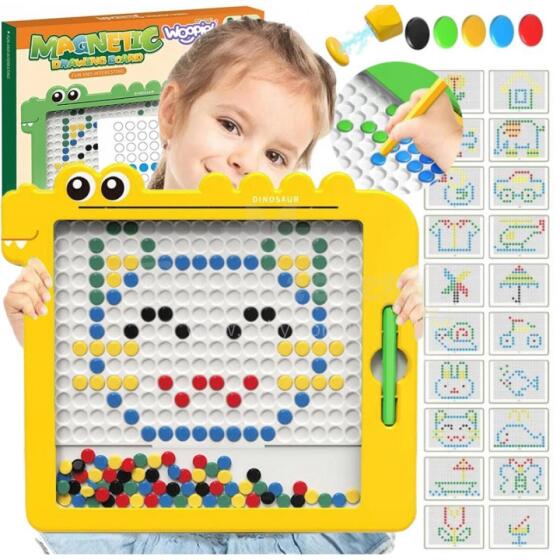WOOPIE Magnetic Board for Children Montessori MagPad Dinosaur