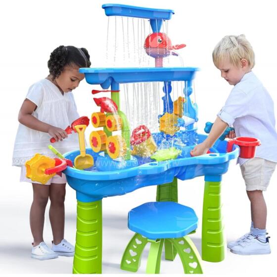 WOOPIE Water Table XL Water and Sand Play 37 pcs.