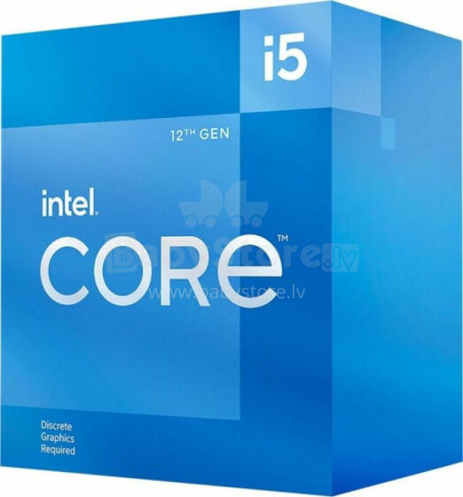Процессор Intel Core i5-12400F, 2,5 ГГц, 18 МБ, BOX (BX8071512400F)