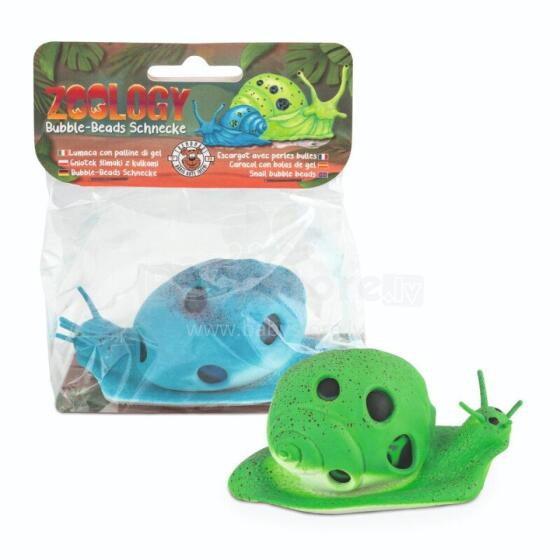 Zoology - Snail bubble beads, 2 assorted