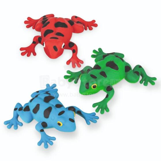 Zoology - Light-up toad glow in the dark, 3 assorted