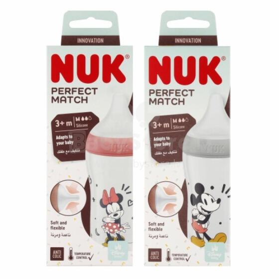 NUK 742036 Silicone Bottle PP 260ml MICKEY