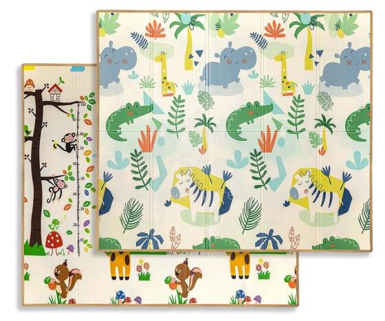 MILLY MALLY Foam Play Mat Foldable Savanna and Tree T1