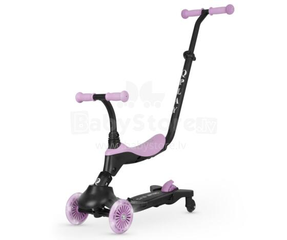 MILLY MALLY 6313 Qplay Самокат Sema Evo 3в1 Фиолетовый