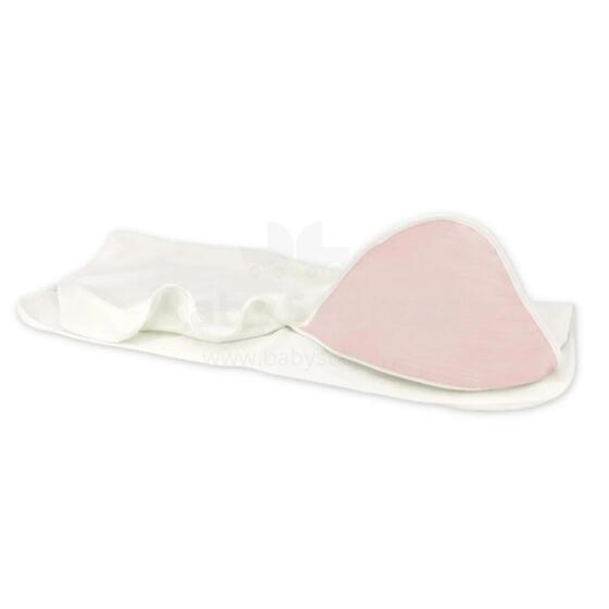 KIECZMERSKI Bath Cover 100x100 MUSLIN COTTON 100% Powder Pink