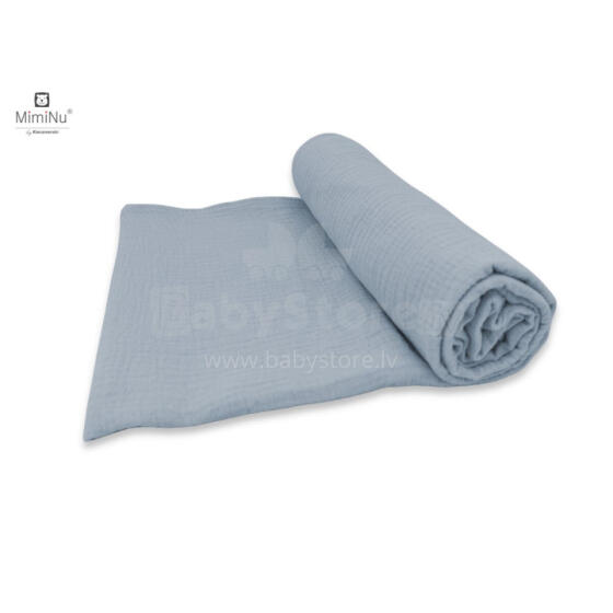 KIECZMERSKI Swaddle 120x120 MUSLIN COTTON 100% jeans