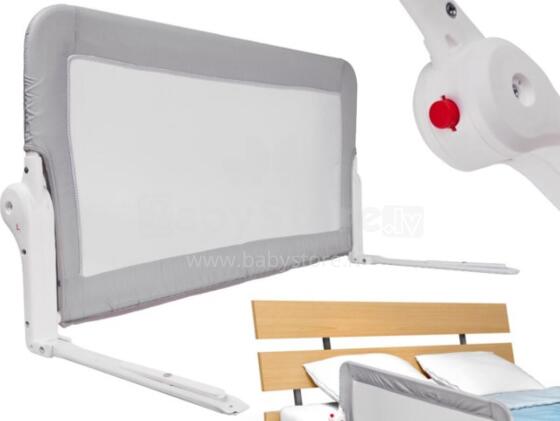 Ikonka Art.KX3204 Aizsardzības gultas sliedes atvērums 200 cm pelēks