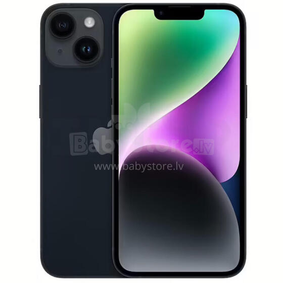 Apple iPhone 14 256GB Black  Prece no ekspozīcijas Garantija 2 gadi