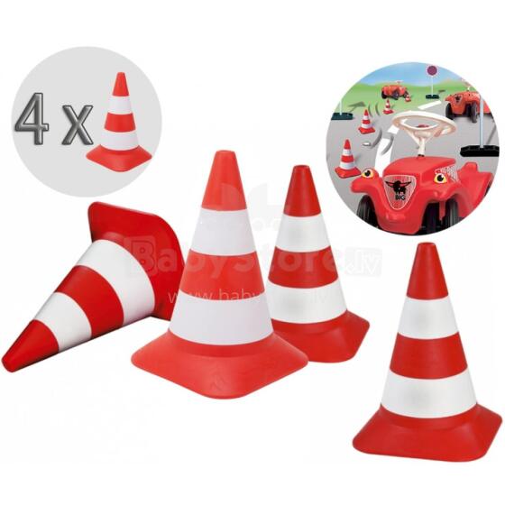Lieli satiksmes konusi 4 konusu komplekts