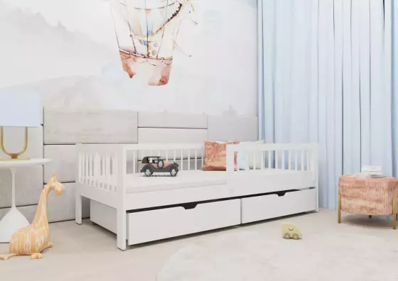AJK Pluto Art.254494 Stylish youth bed with drawer  180x90 cm