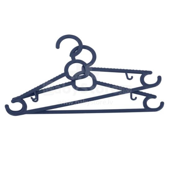 Clothes hangers 2 pcs. plastic Nyx 38.5x0.6x19.5cm assorted