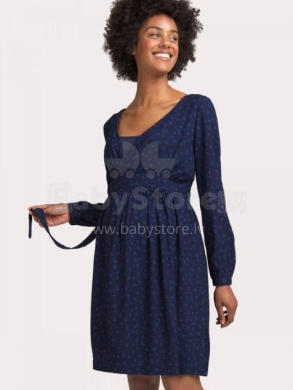 Sweet Mama Art.A2084262 Dark Blue  Платье для беременных и кормления