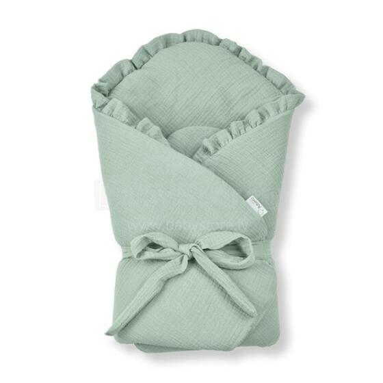 ALBERO MIO Baby Swaddle Cotton color CC4 Green