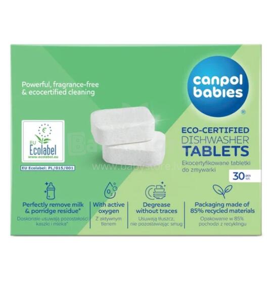 CANPOL 1/502 Eco-Certified Dishwasher Tablets 30 pcs