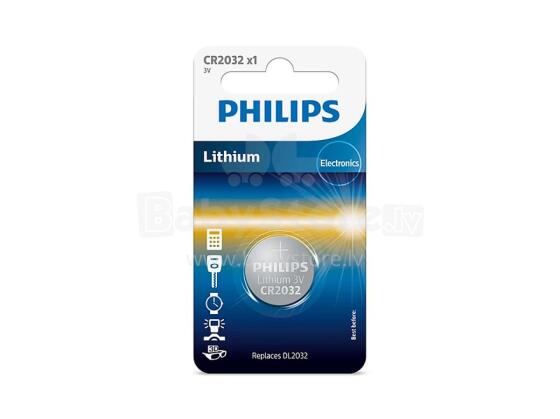 PHILIPS Litija baterija 3V