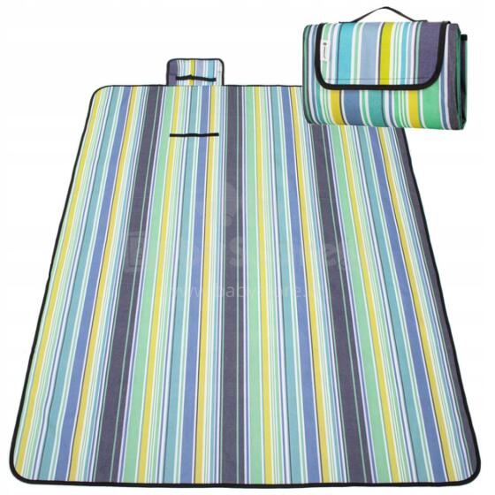 Saliekams pludmales un piknika paklājs Springos PM026, 170 x 130 cm