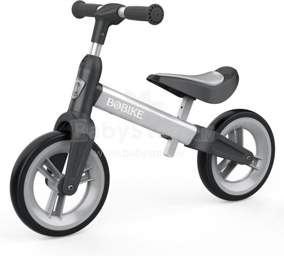 Mncylion Balance Bike Bobike Art.255174 Grey Детский велосипед - бегунок с металлической рамой