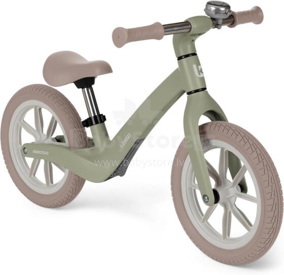 KikkaBoo Lanser Balance Bike Art.255184 Green Детский велосипед - бегунок с металлической рамой