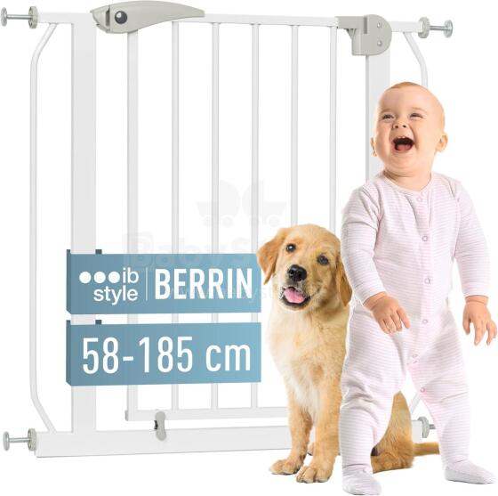 Berrin XS Stair Grid Safety Gate Art.255188 White Ворота Безопасности