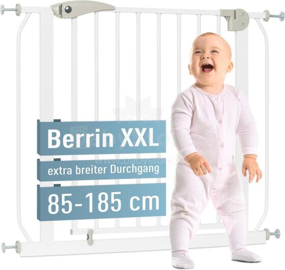 Berrin XXL  Safety Gate Art.255196 White  Security Gate