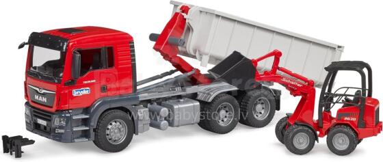 Bruder TGS Truck Art.03767 Smaga pārvādama mašīna ar traktoru