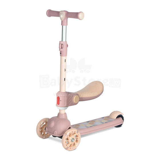 Lorelli Jetster Plus Art.10390240001 Beige Bērnu trīsriteņu skūteris