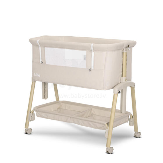 Lorelli Millie Art.10080732507 Beige Bērnu gultiņa/šūpulītis  2 in 1