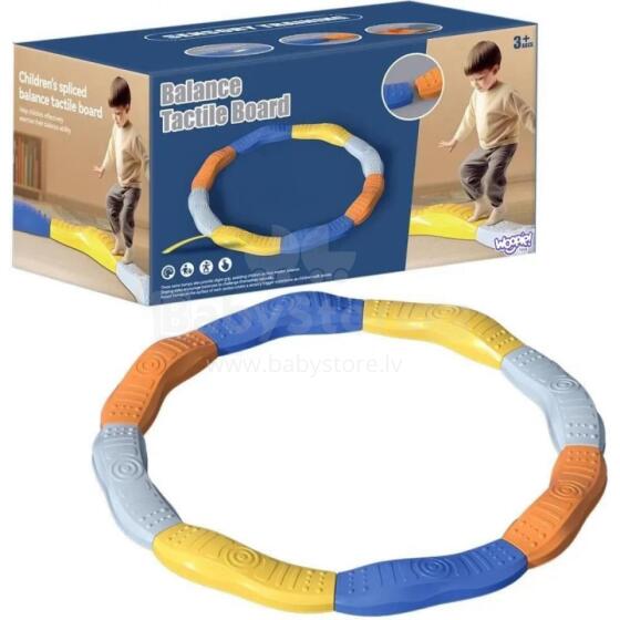 WOOPIE Modular Balance Beam Sensory Path Round