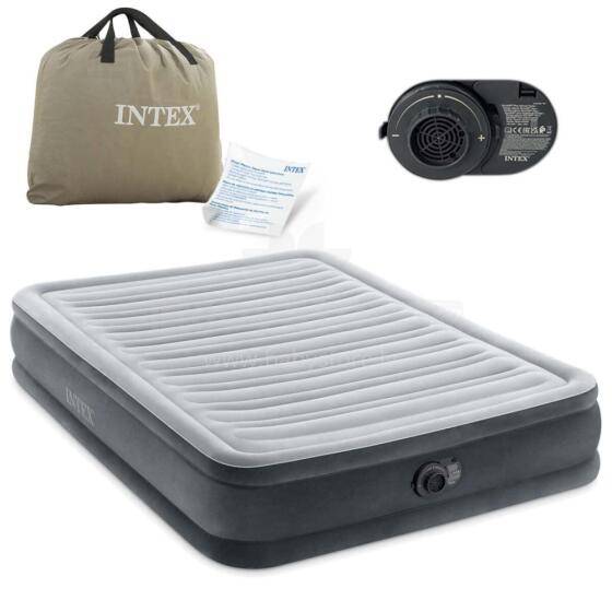 Двуспальная матрас с автоматическим насосом - 191x137см INTEX