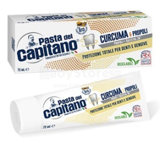 Зуб.паста Del Capitano Turmeric 75мл