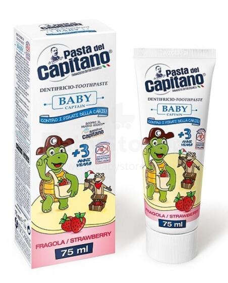 Зуб.паста Del Capitan.Baby Strawberry 75ml
