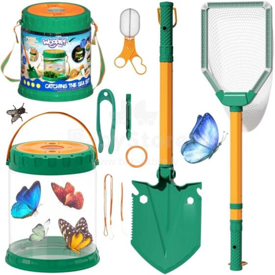 WOOPIE Nature Explorer Set Butterfly Net Fish Container