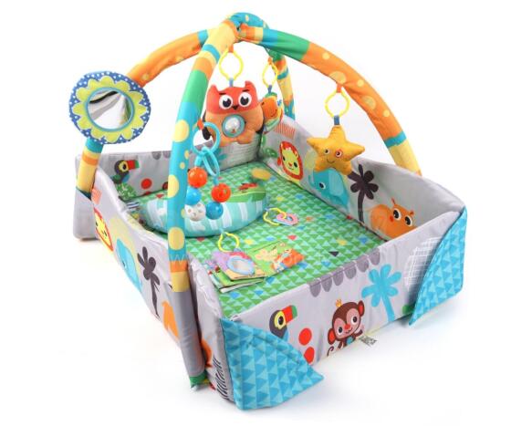 MILLY MALLY 6142 TinyMini JL628-1B Educational Mat 4in1 Jungle