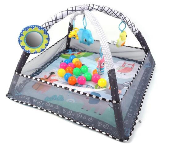 MILLY MALLY 6146 TinyMini JL652-1A Educational Mat 2in1 Playpen with Balls