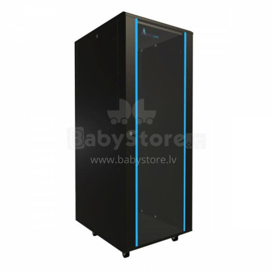 Шкаф-стойка 32U 600х800мм, черный, стоячий